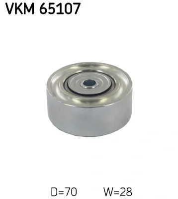 Ролик приводного ременя, паразитний VKM65107 SKF