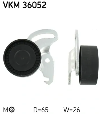 Натяжний ролик VKM36052 SKF