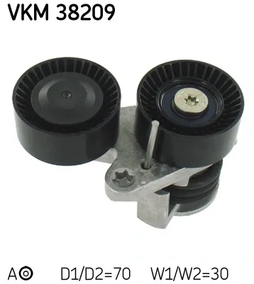 Натягувач приводного ременя VKM38209 SKF