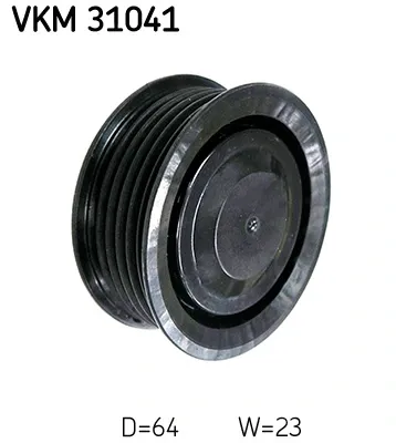 Ролик приводного ременя, паразитний VKM31041 SKF