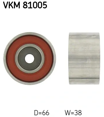 Ролик паразитний ГРМ VKM81005 SKF