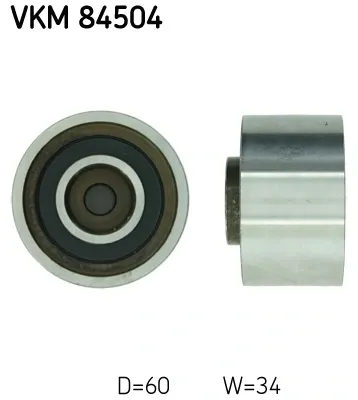 Ролик паразитний ГРМ VKM84504 SKF