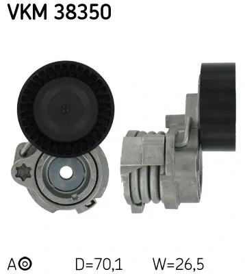 Натягувач приводного ременя VKM38350 SKF