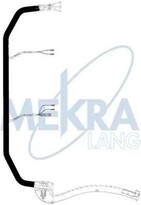 Кронштейн кріплення дзеркала заднього виду, лівий 583783300H Mekra