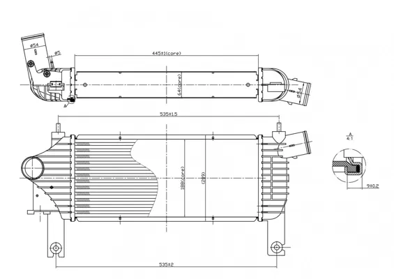 Інтеркулер Nissan Pathfinder R51M