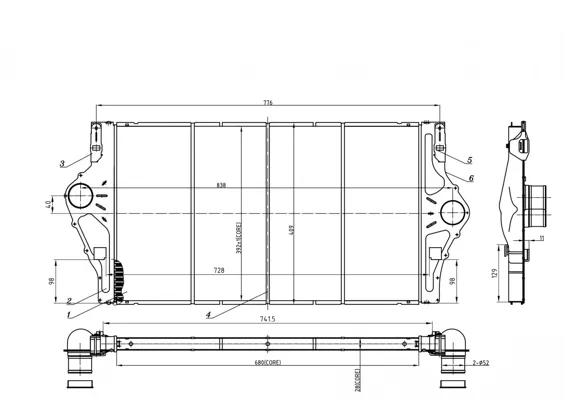 Інтеркулер Renault Espace IV