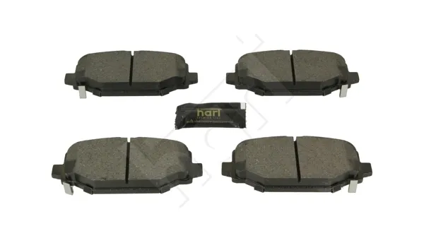 Задні гальмівні колодки 256532 Hart