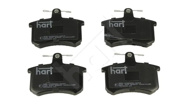 Задні гальмівні колодки 215893 Hart