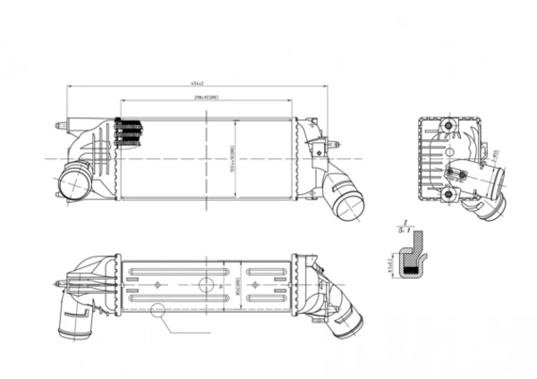  Інтеркулер Citroen C5 