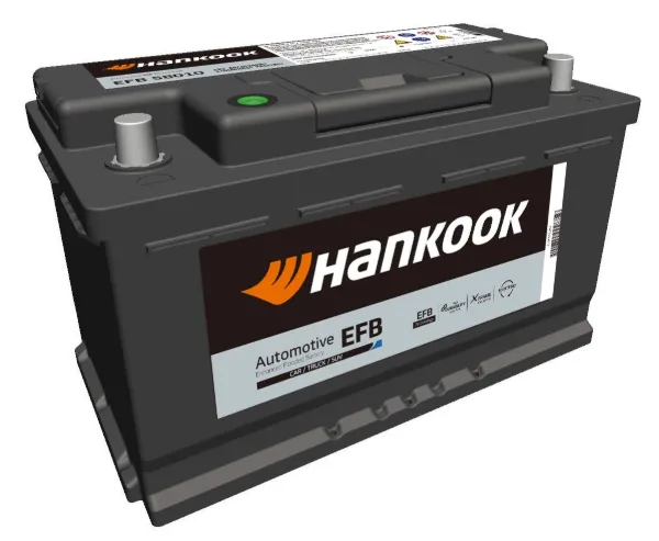 Акумуляторна батарея, АКБ EFB58030 Hankook