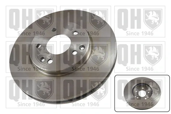Гальмівні диски передні BDC4540 QUINTON HAZELL