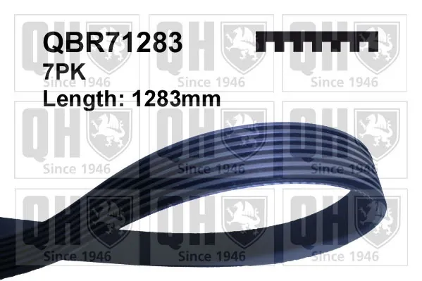 Ремінь генератора QBR71283 QUINTON HAZELL