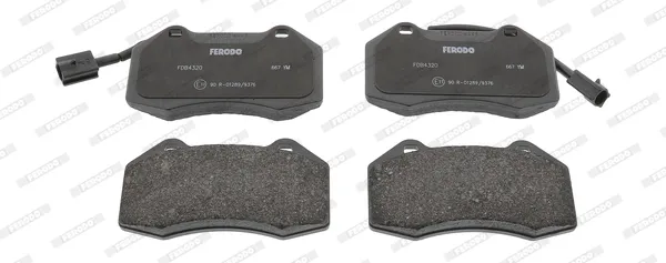Передні тормозні колодки FDB4320 Ferodo