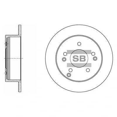 Гальмівні диски SD1006 Hi-q