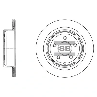 Гальмівні диски SD4209 Hi-q