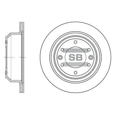 Гальмівні диски SD1032 Hi-q
