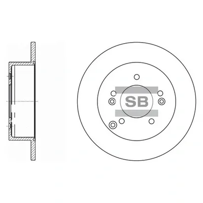 Гальмівні диски SD2034 Hi-q