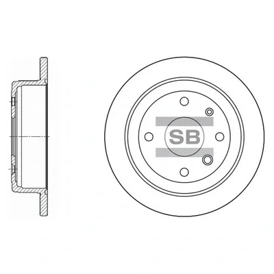 Гальмівні диски SD3008 Hi-q