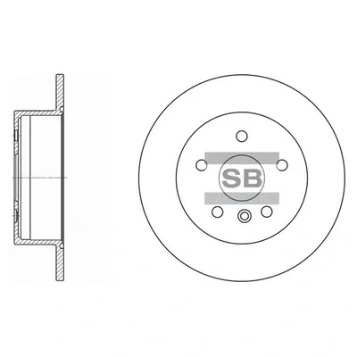 Гальмівні диски SD4016 Hi-q