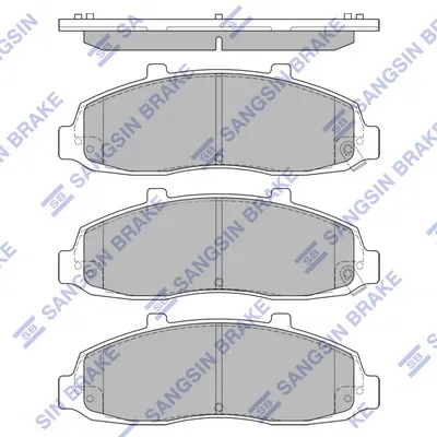 Передні тормозні колодки SP1282 Hi-q