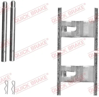 Ремкомплект задніх гальм 1091660 Quick Brake