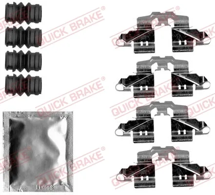 Ремкомплект гальмівних колодок 1091808 Quick Brake