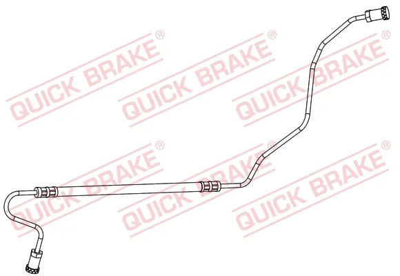 Шланг гальмівний задній, правий 96018 Quick Brake