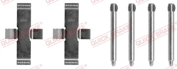 Ремкомплект гальмівних колодок 1091037 Quick Brake