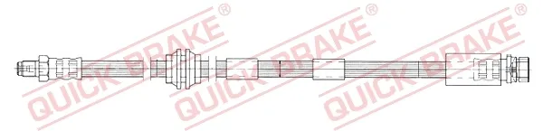 Гальмівні шланги передні 58986 Quick Brake