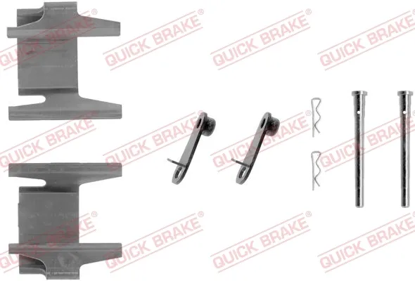 Ремкомплект гальмівних колодок 1091142 Quick Brake