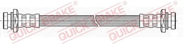 Шланг гальмівний задній 27046 Quick Brake