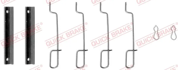 Ремкомплект гальмівних колодок 1090992 Quick Brake