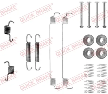 Монтажний комплект задніх барабанних колодок 1050777 Quick Brake