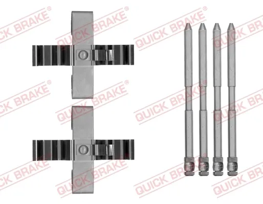 Ремкомплект задніх гальм 1091809 Quick Brake