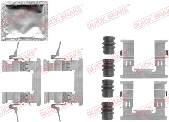 Пружинна засувка супорту 1091853 Quick Brake
