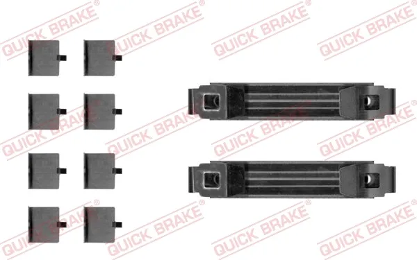 Ремкомплект гальмівних колодок 1090056 Quick Brake