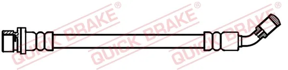 Шланг гальмівний задній, правий 58024 Quick Brake