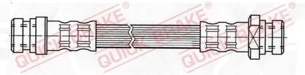 Шланг гальмівний задній 27052 Quick Brake