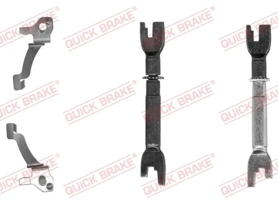 Колодки гальмові задні, барабанні 10853009 Quick Brake