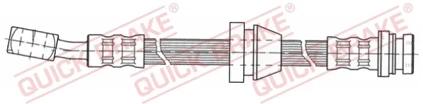 Гальмівні шланги передні 58919 Quick Brake