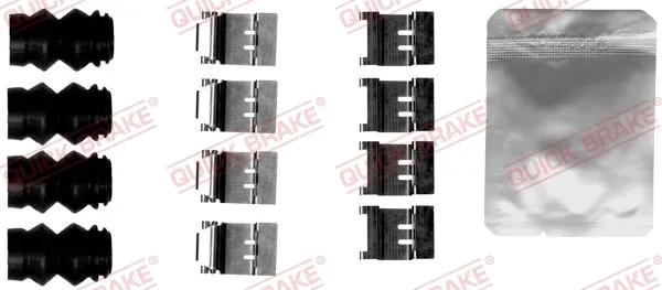 Ремкомплект гальмівних колодок 1091874 Quick Brake