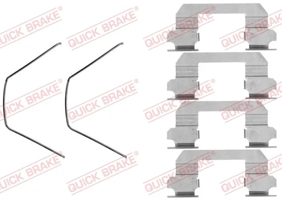 Ремкомплект гальмівних колодок 1091789 Quick Brake