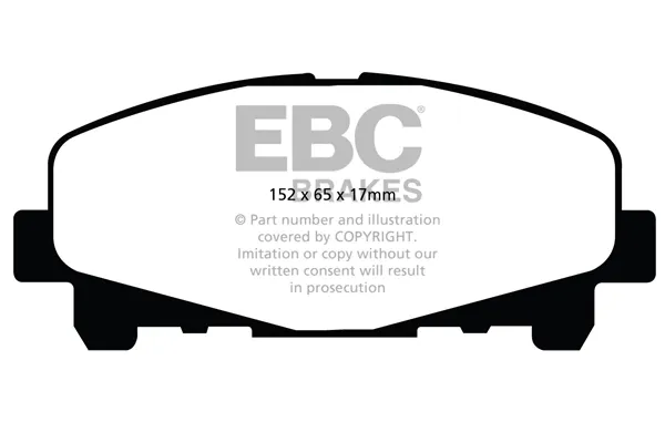 Передні тормозні колодки DP21999 EBC Brakes