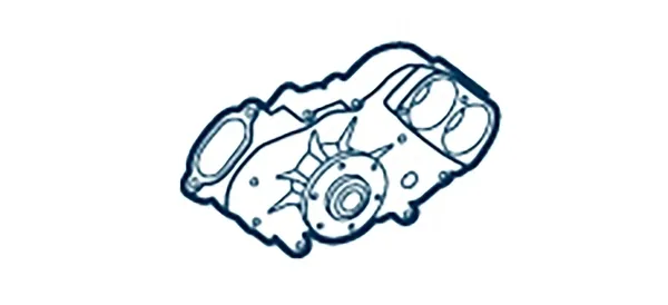 Помпа 022000267600 OE Germany