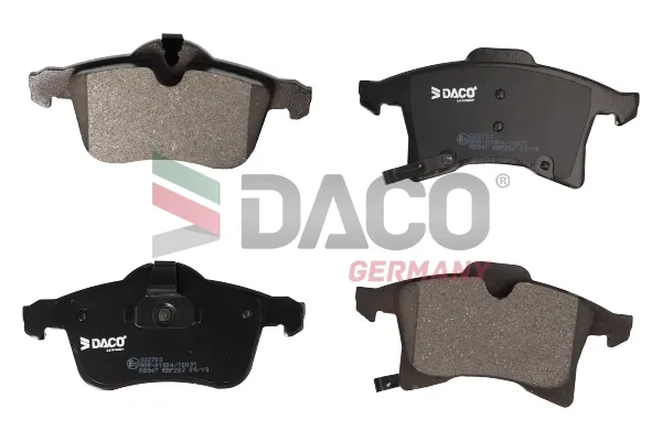 Передні тормозні колодки 322703 Daco