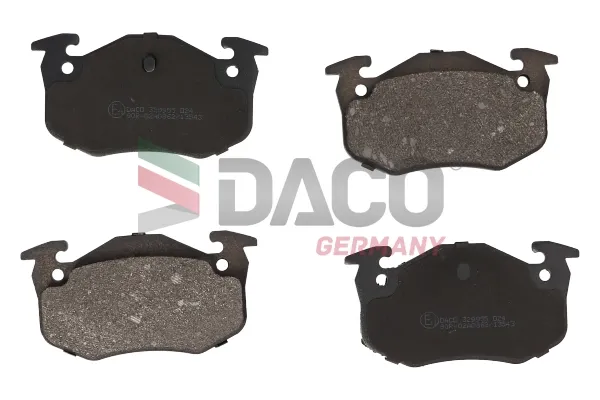 Задні гальмівні колодки 329955 Daco