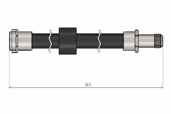 Гальмівні шланги передні C900673A Cavo
