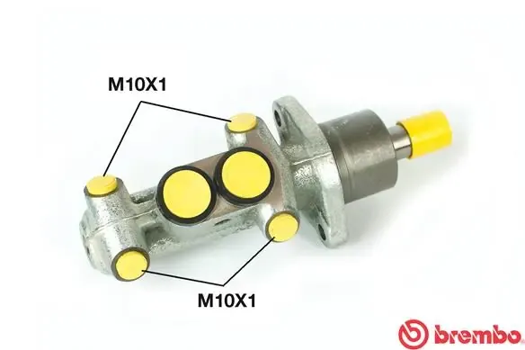 Головний гальмівний циліндр M85046 Brembo