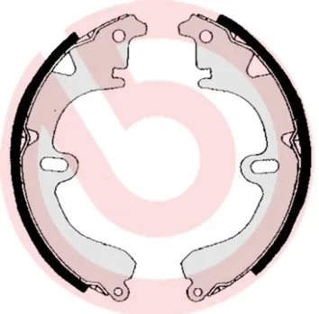 Колодки гальмові задні, барабанні S83506 Brembo