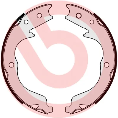 Колодки ручника S61542 Brembo